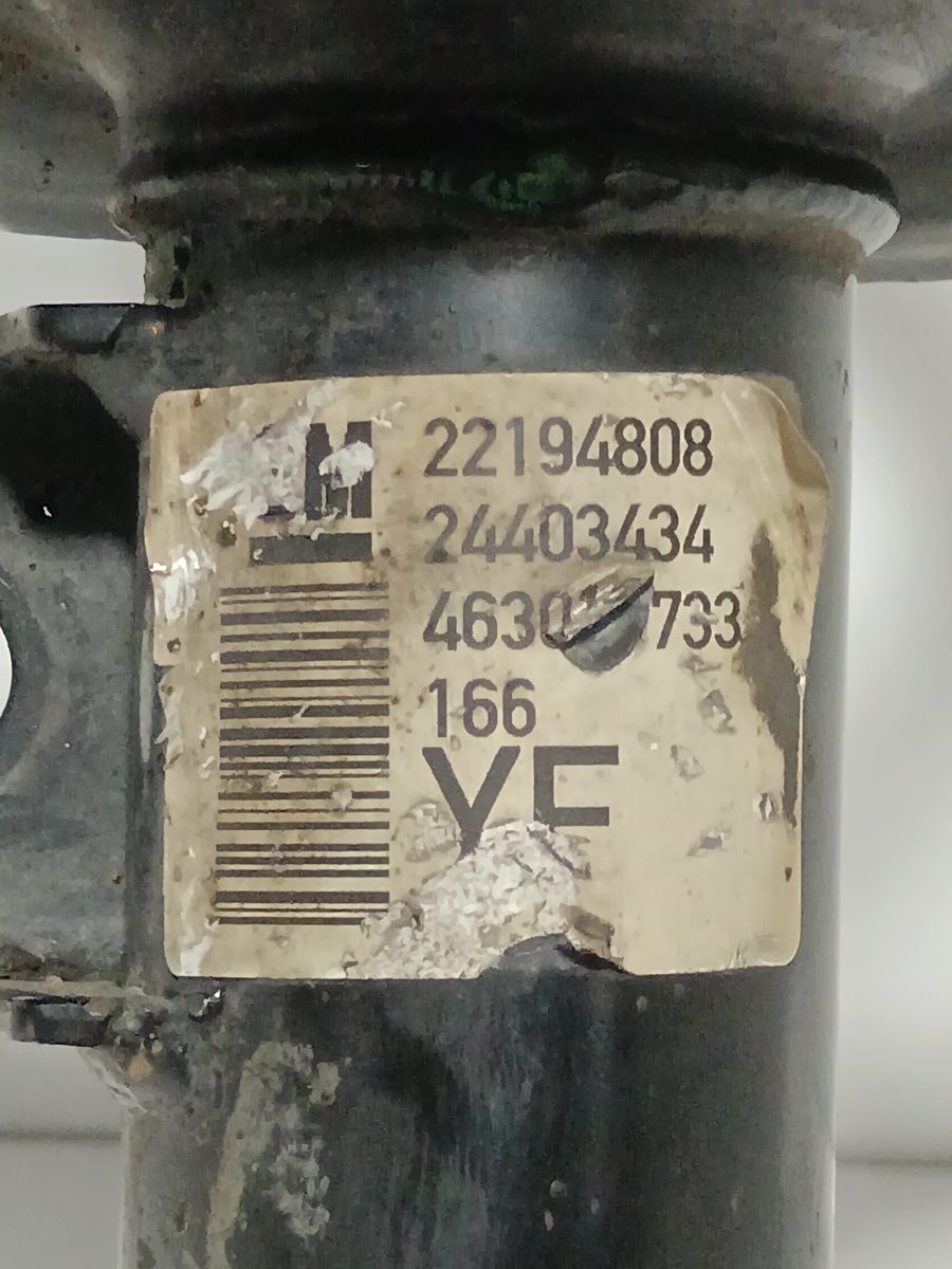 Amortiguador Delantero Derecho Chevrolet Meriva 2003-2008