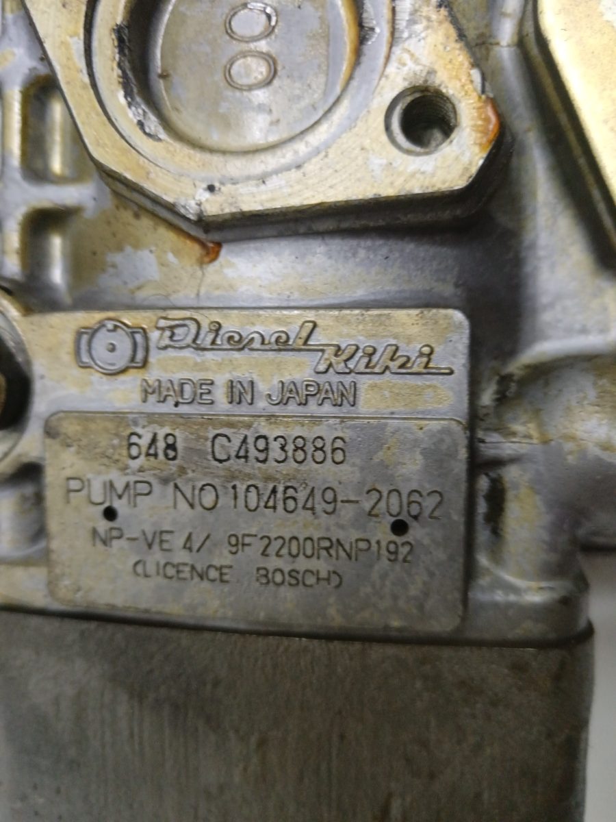 Bomba Inyeccion Nissan Pick-up (Y720) desde 1982