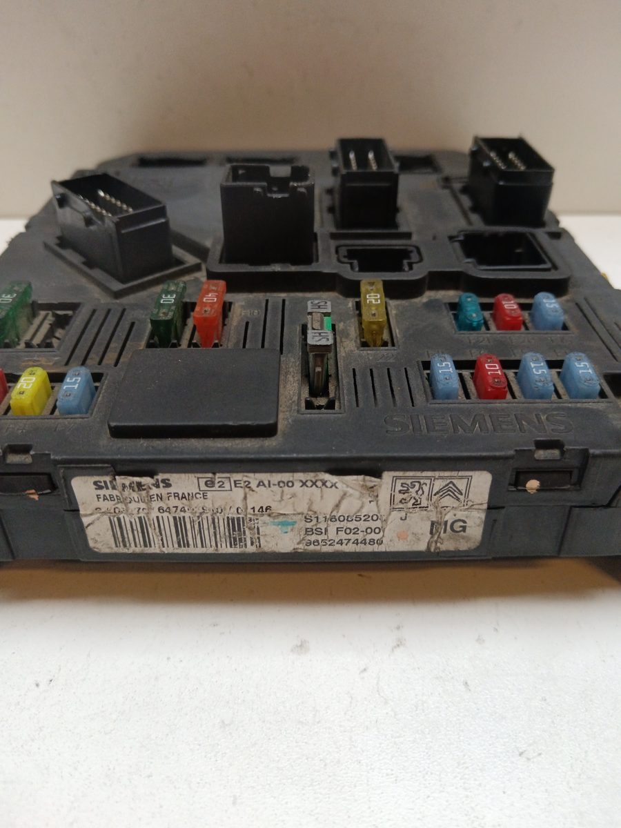 Fusilera / Módulo BSI Citroën C3 1995-2010