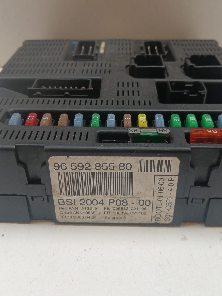 Fusilera / Módulo BSI Peugeot 207 CC 2007-2012