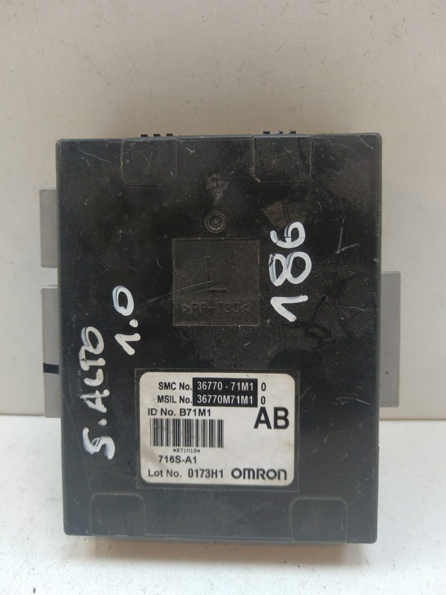 Caja Reles / Fusibles Suzuki Alto Amf 310 2009-Actualidad GA 1.0L 50kW 3677071M1