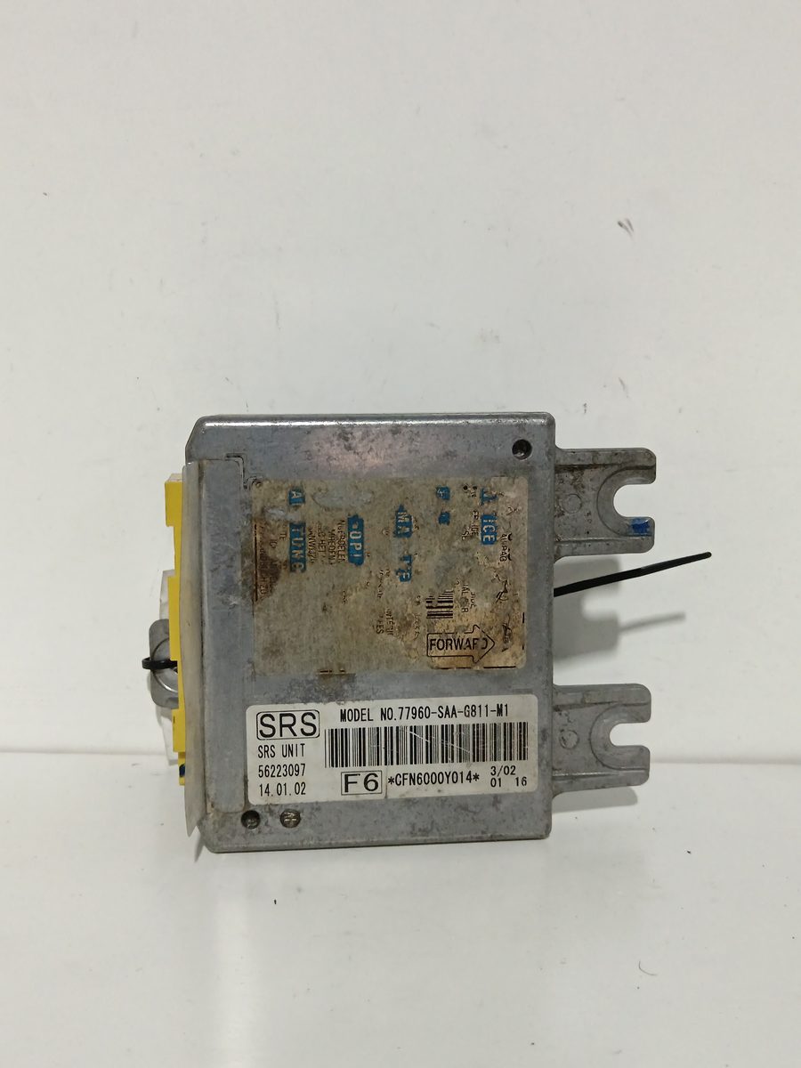 Centralita Airbag Honda Fit (GD1/5) 2002-2008 1.2 Drive 1.2L 57kW 77960SAAG811M1