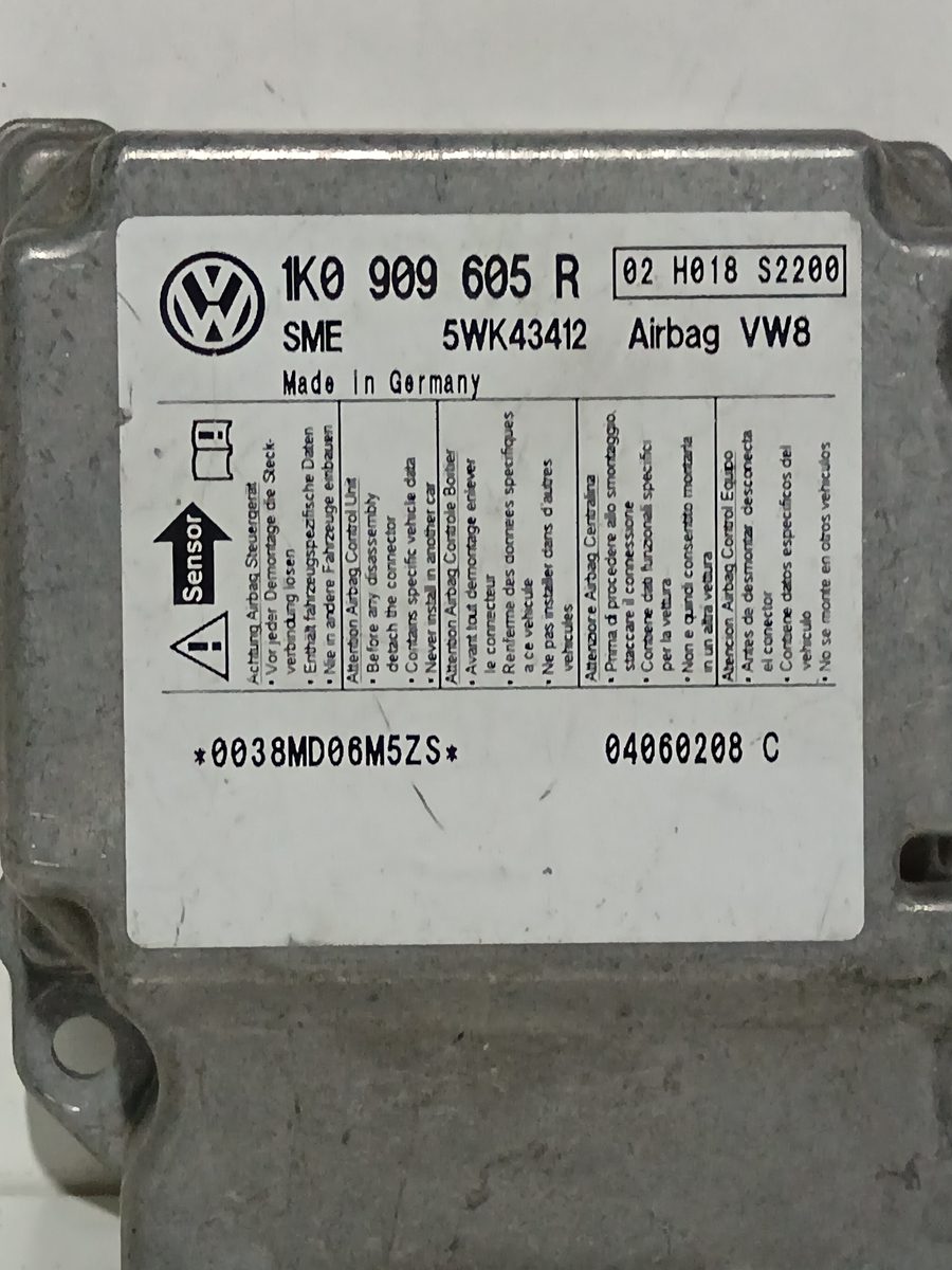 Centralita Airbag Volkswagen Jetta (1K2) 2005-2010