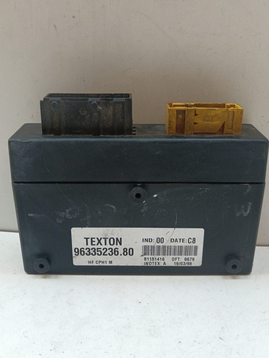Centralita Cierre Centralizado Citroën Xsara Berlina 1997-2005 1.9 Diesel 9633523680