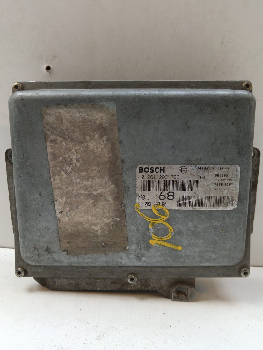 Centralita Motor Uce Peugeot 106 (S1) 1991-1996 Cocktail 1.1L 44kW 0261203736