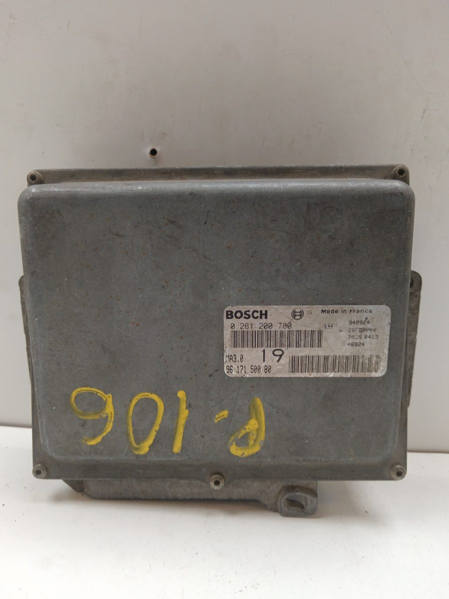 Centralita Motor Uce Peugeot 106 (S2) 1996-2004 Sketch 1.1L 44kW 0261200780