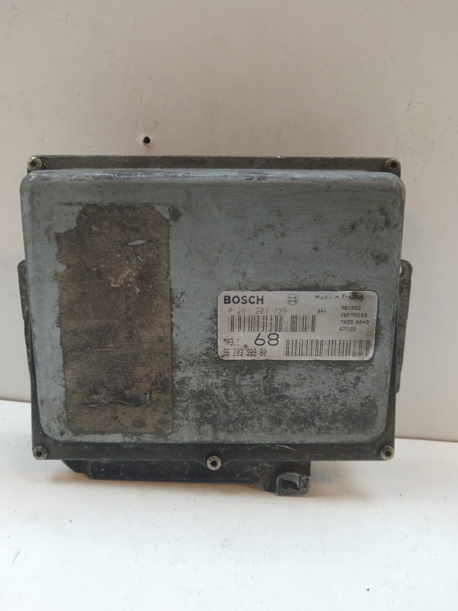 Centralita Motor Uce Peugeot 106 (S2) 1996-2004 Sketch 1.1L 44kW 0261203736