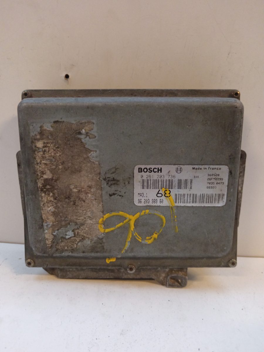 Centralita Motor Uce Peugeot 106 (S2) 1996-2004 Sketch 1.1L 44kW 0261203736