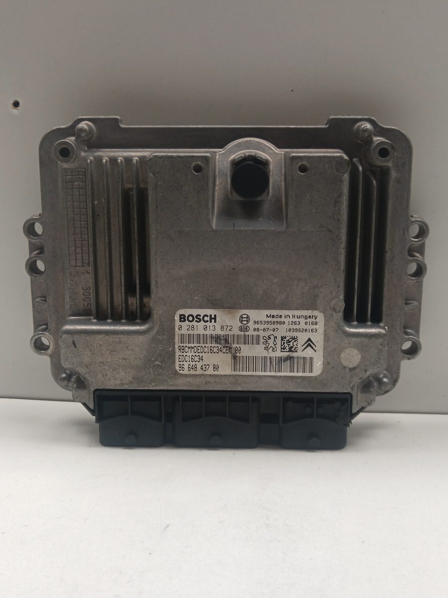 Centralita Motor Uce Peugeot 308 Sw 2008-2012 Sport 1.6L 80kW 0281013872