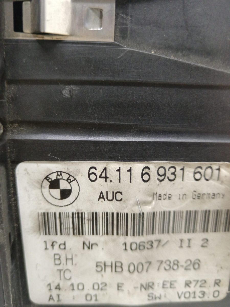 Comandos de Calefacción BMW Serie 3 (E46) 1998-2006