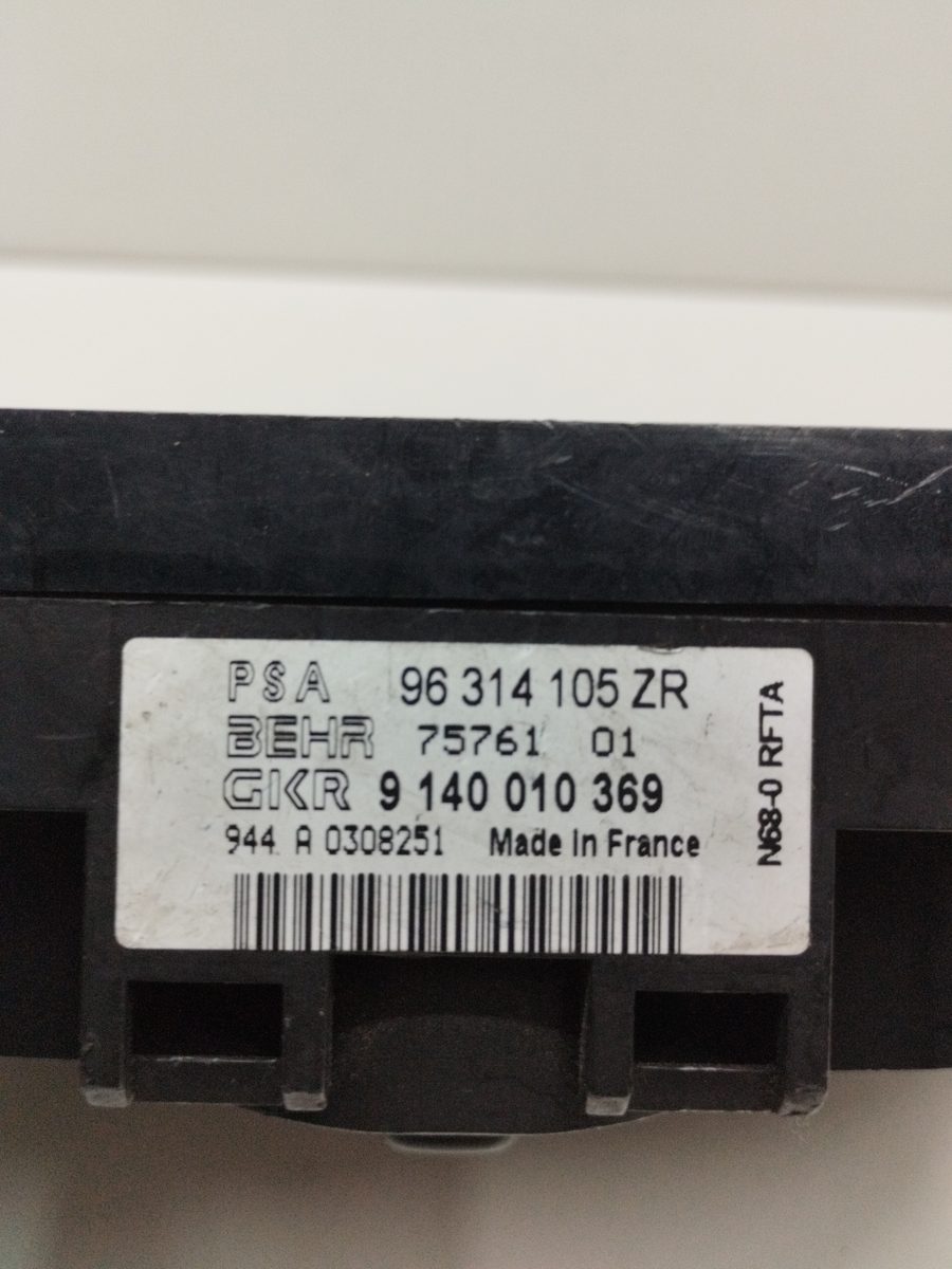 Comandos de Calefacción Citroën Xsara Picasso 1999-2011