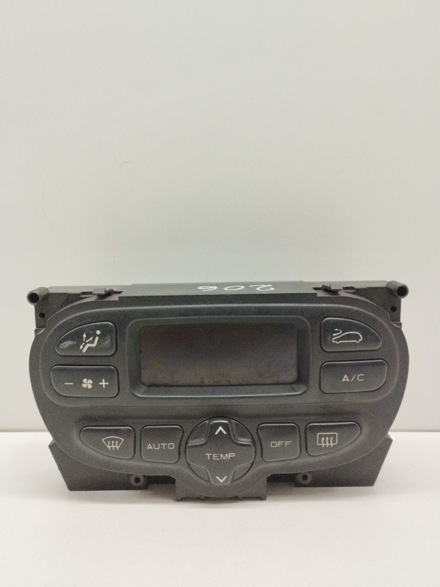 Comandos De Calefacción Peugeot 206 Berlina 1998-2010 XR 1.9L 51kW 96430550XT