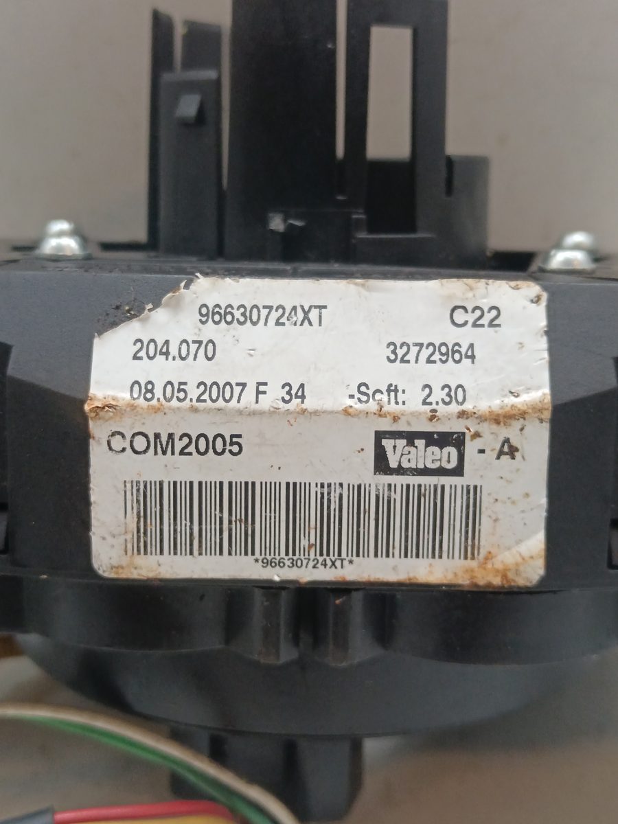 Llave de Luces Limpiaparabrisas Peugeot 207 2006-2012