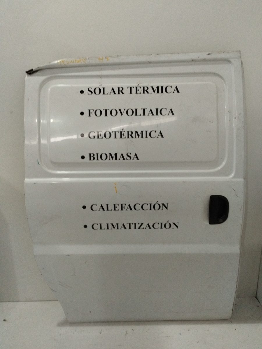 Puerta Lateral Corredera Derecha Hyundai H 1 1999-2007 H 1 Combi con puerta de dos