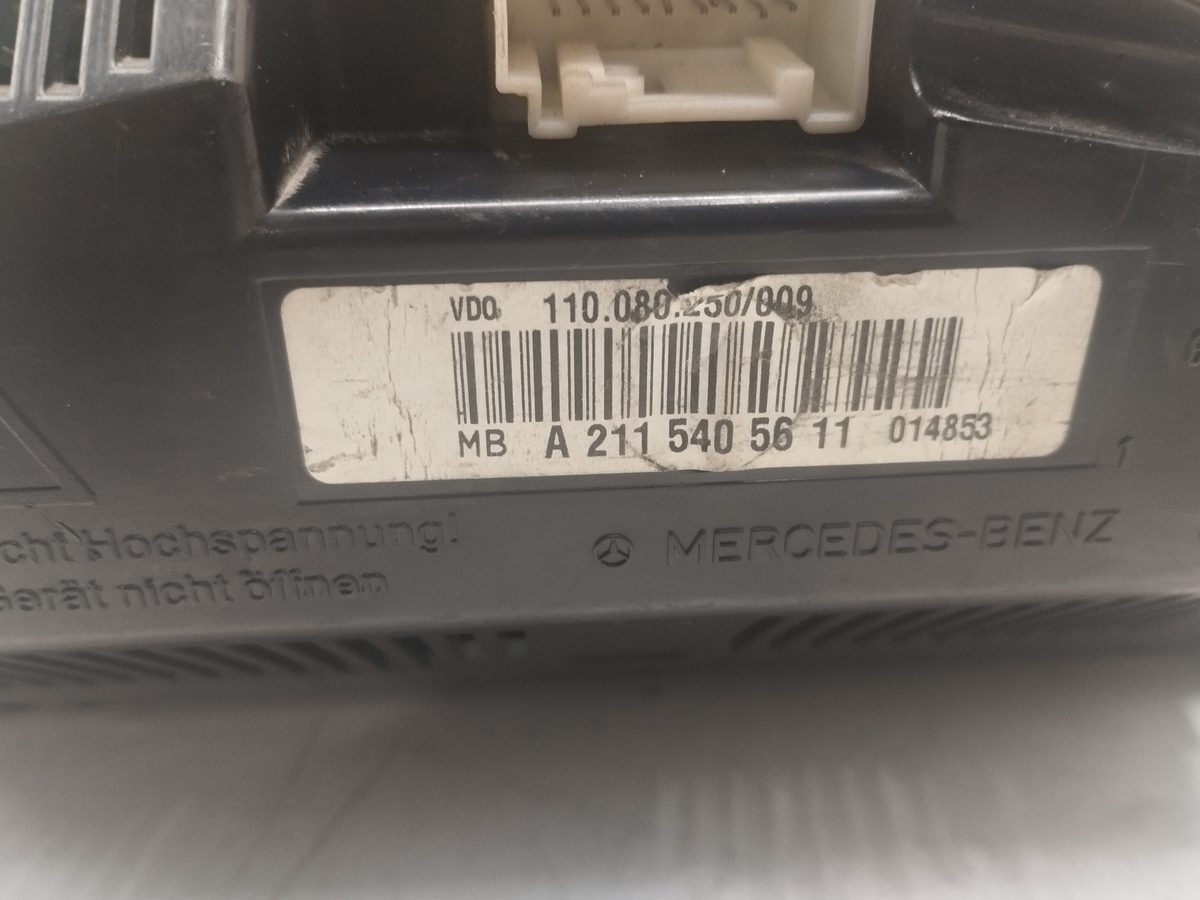 Tablero de Instrumentos Mercedes-Benz Clase E (W211) 2002-2009