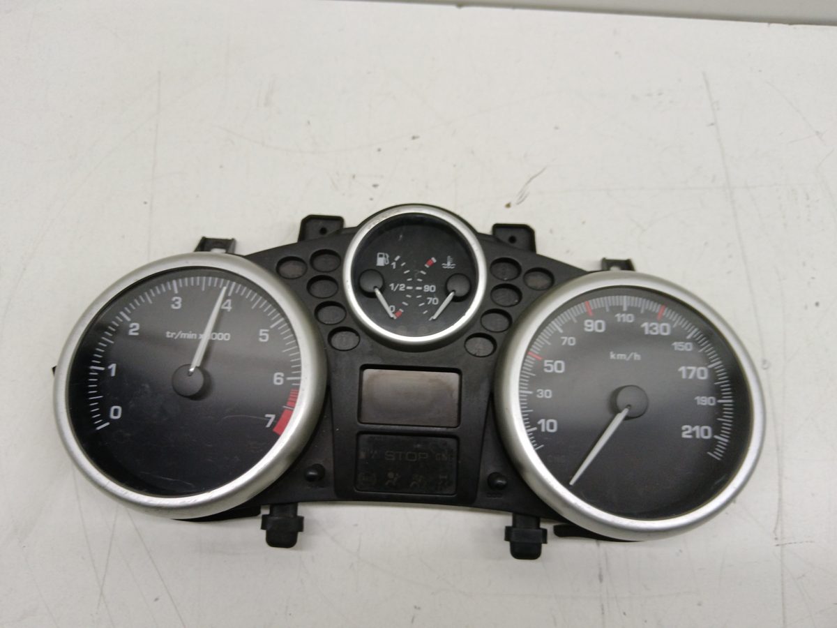 Tablero De Instrumentos Peugeot 207 2006-2012 1.6 HDi CAT (9HZ / DV6TED4) 9662903980