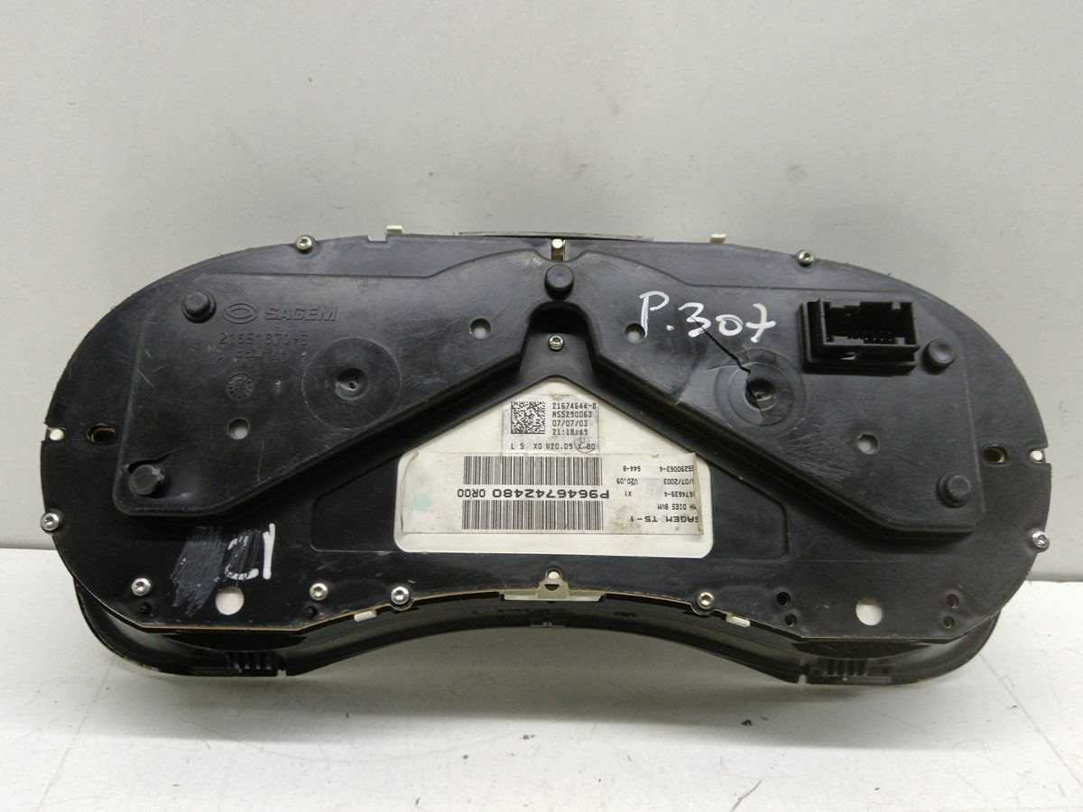 Tablero de Instrumentos Peugeot 307 Break / SW (S1) 2002-2005