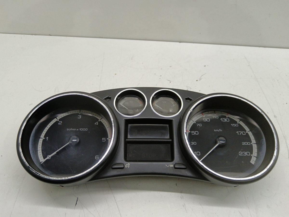 Tablero De Instrumentos Peugeot 308 2007-2013 Sport 1.6L 66kW 9665107480