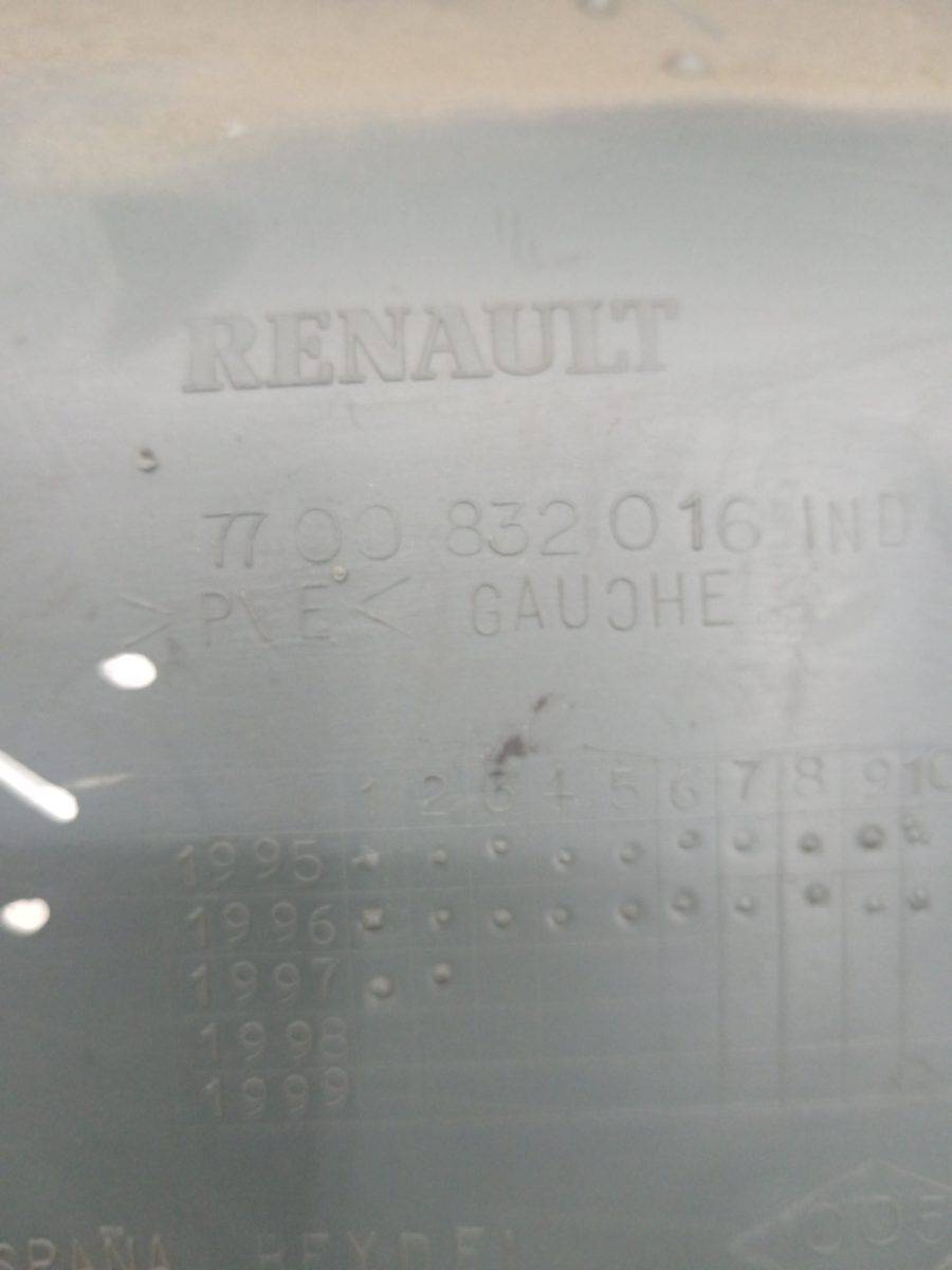 Tapizado Interior Puerta Trasero Izquierdo Renault Megane I Hatchback (BA0)