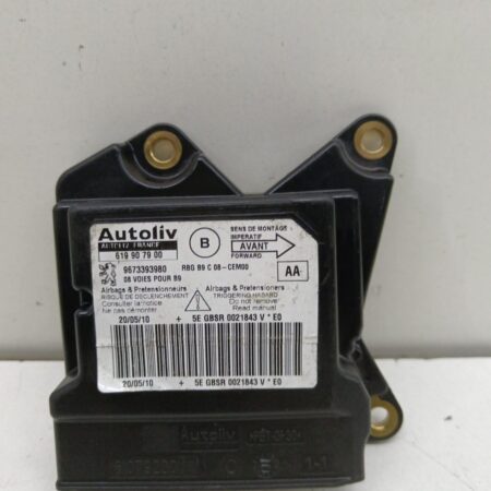 Centralita Airbag Citroën Berlingo Cuadro 2008-2018 SX 1.6L 66kW 619907900