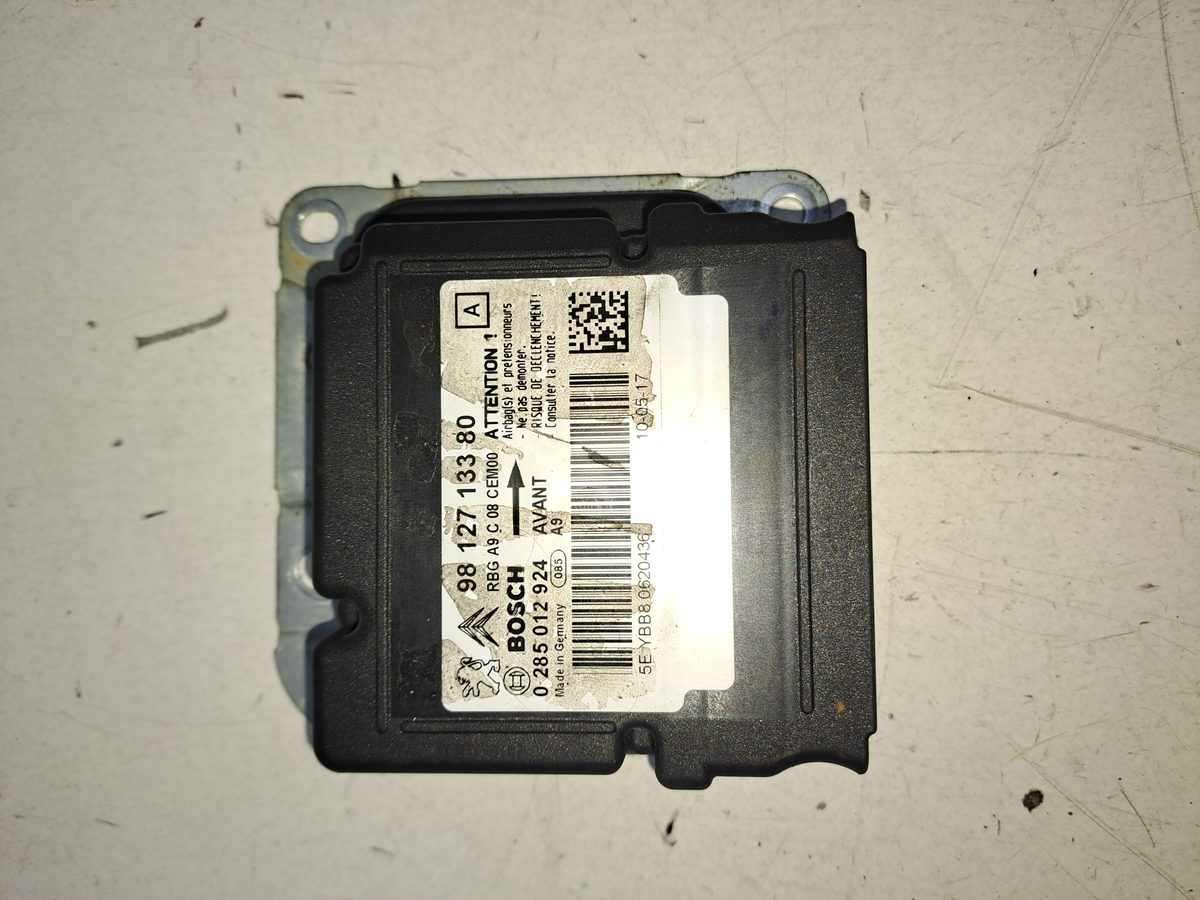 Centralita Airbag Peugeot 208 2012-2019 1.6 16V HDi FAP 1.6L 68kW 9812713380