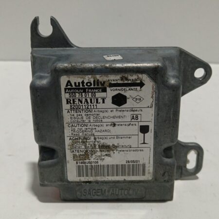 Centralita Airbag Renault Clio II Fase II (B/CB0) 2001-2013 Authentique 550760100