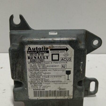 Centralita Airbag Renault Megane I Fase 2 Berlina (BA0) 1999-2002 600639400