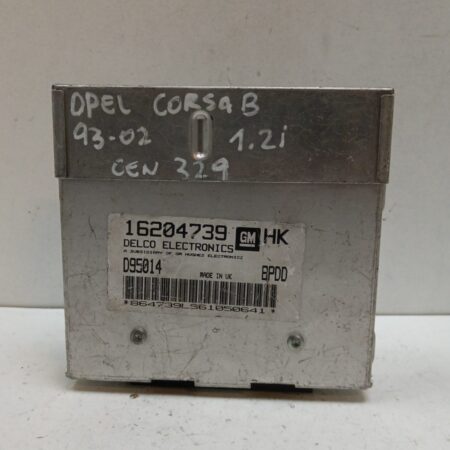 Centralita Motor Uce Chevrolet Corsa B 1993-1997 Swing 1.2L 33kW 16204739