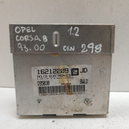 Centralita Motor Uce Chevrolet Corsa B 1993-1997 Swing 1.2L 33kW 16212209
