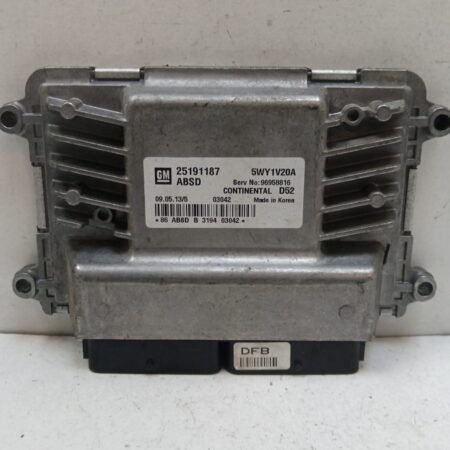 Centralita Motor Uce Chevrolet Spark Gt 2009-2016 Basis 1.0L 50kW 25191187