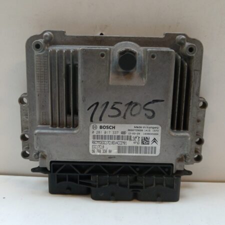 Centralita Motor Uce Citroën C3 2009-2017 1.4 HDi FAP 1.4L 50kW 0281017337