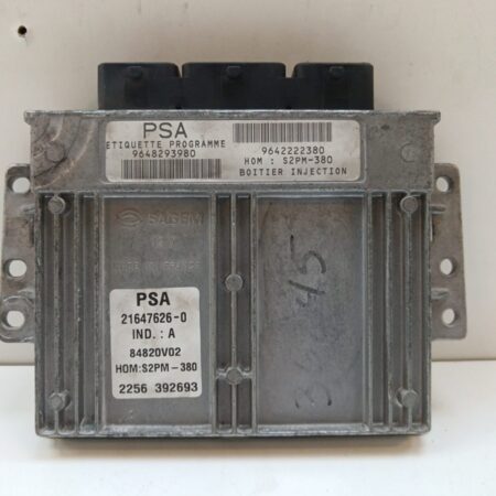 Centralita Motor Uce Citroën C3 1995-2010 1.4 Cool 1.4L 54kW 9648293980