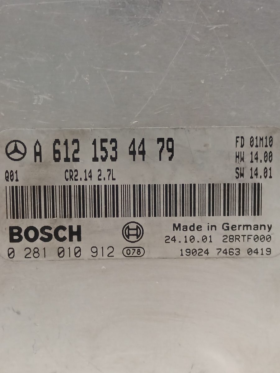 Centralita Motor Uce Mercedes-Benz Clase C (W203) 2000-2007