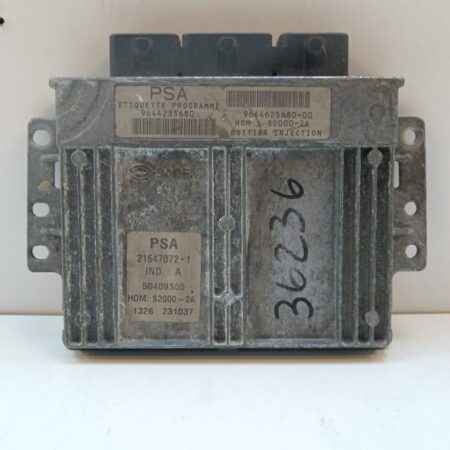 Centralita Motor Uce Peugeot 206 Berlina 1998-2010 Look 1.4L 55kW 9644235680
