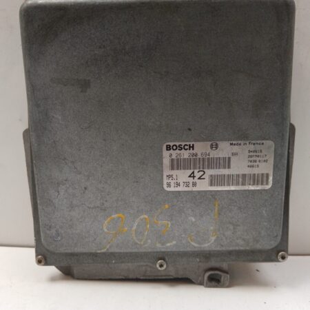 Centralita Motor Uce Peugeot 306 Berlina 3/4/5 Puertas (S2) 1997-2003 1.6 CAT 0261200694