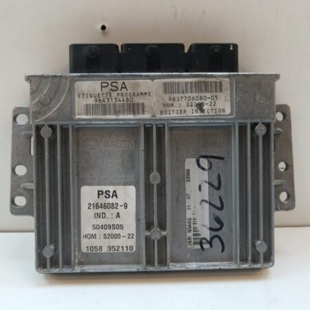 Centralita Motor Uce Peugeot 306 Berlina 3/4/5 Puertas (S2) 1997-2003 S 9643134480