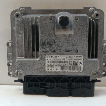 Centralita Motor Uce Peugeot 308 Sw 2008-2012 Confort 1.6L 80kW 0281015847
