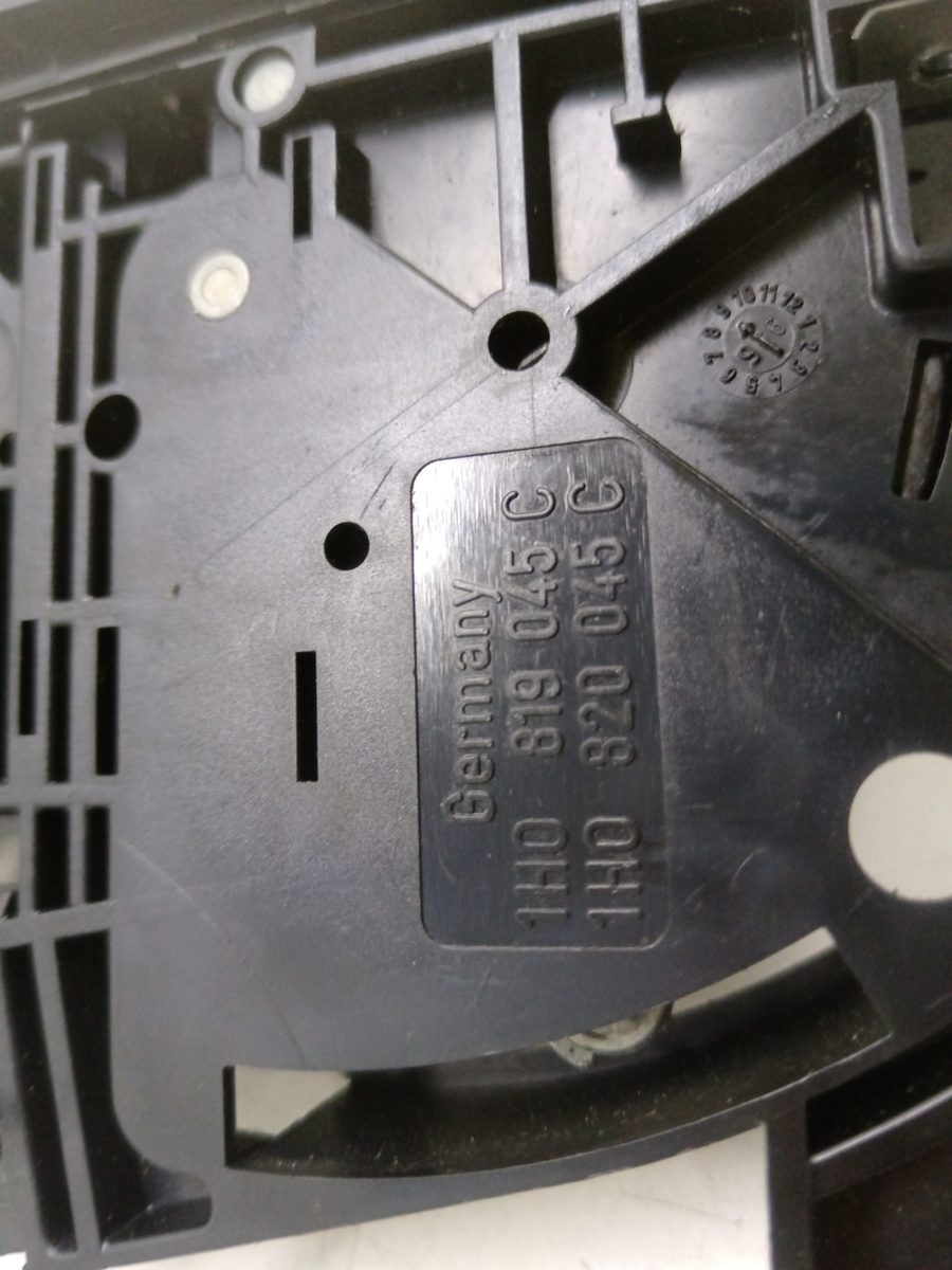 Comandos de Calefacción Volkswagen Golf III (1H1) 1991-1998