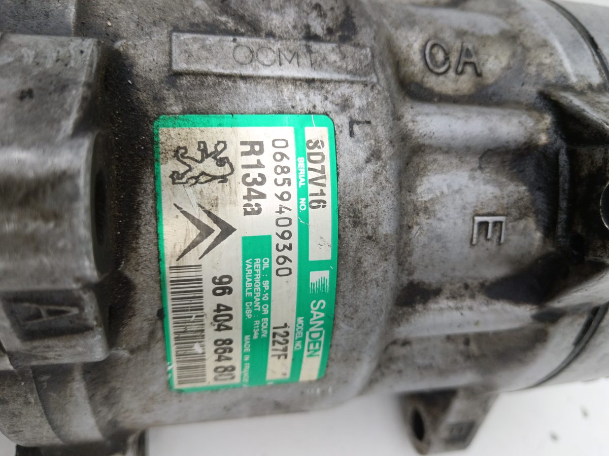 Compresor Aire Acondicionado Peugeot 406 (S1/S2) 1995-2005