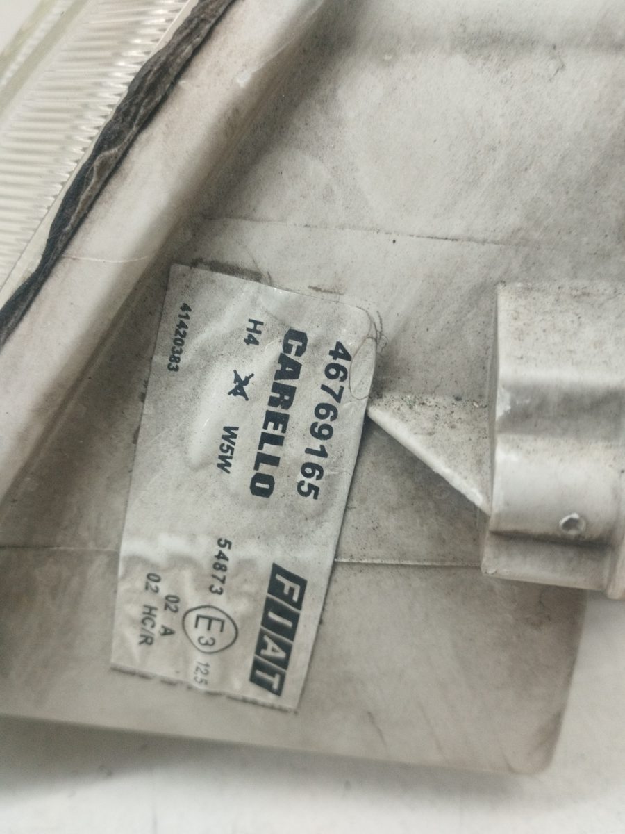 Faro Delantero Derecho Fiat Seicento (187) 1998-2002