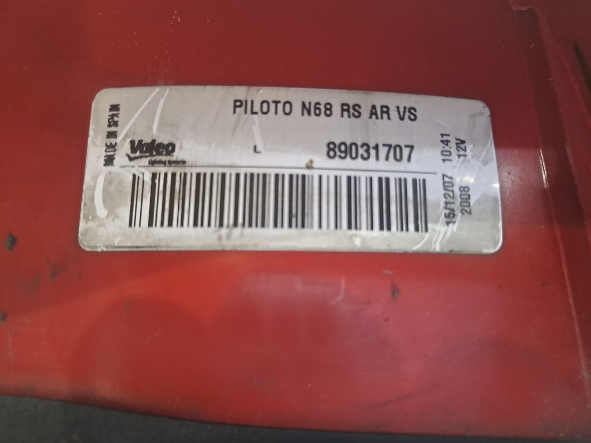 Farol Trasero Derecho Interior Citroën Xsara Picasso 1999-2011