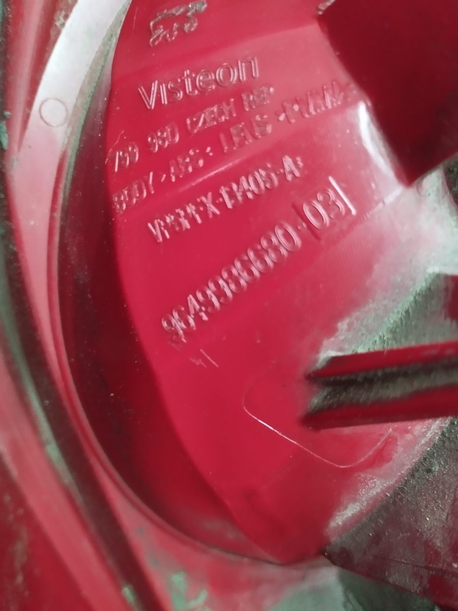 Farol Trasero Izquierdo Exterior Peugeot 207 2006-2012