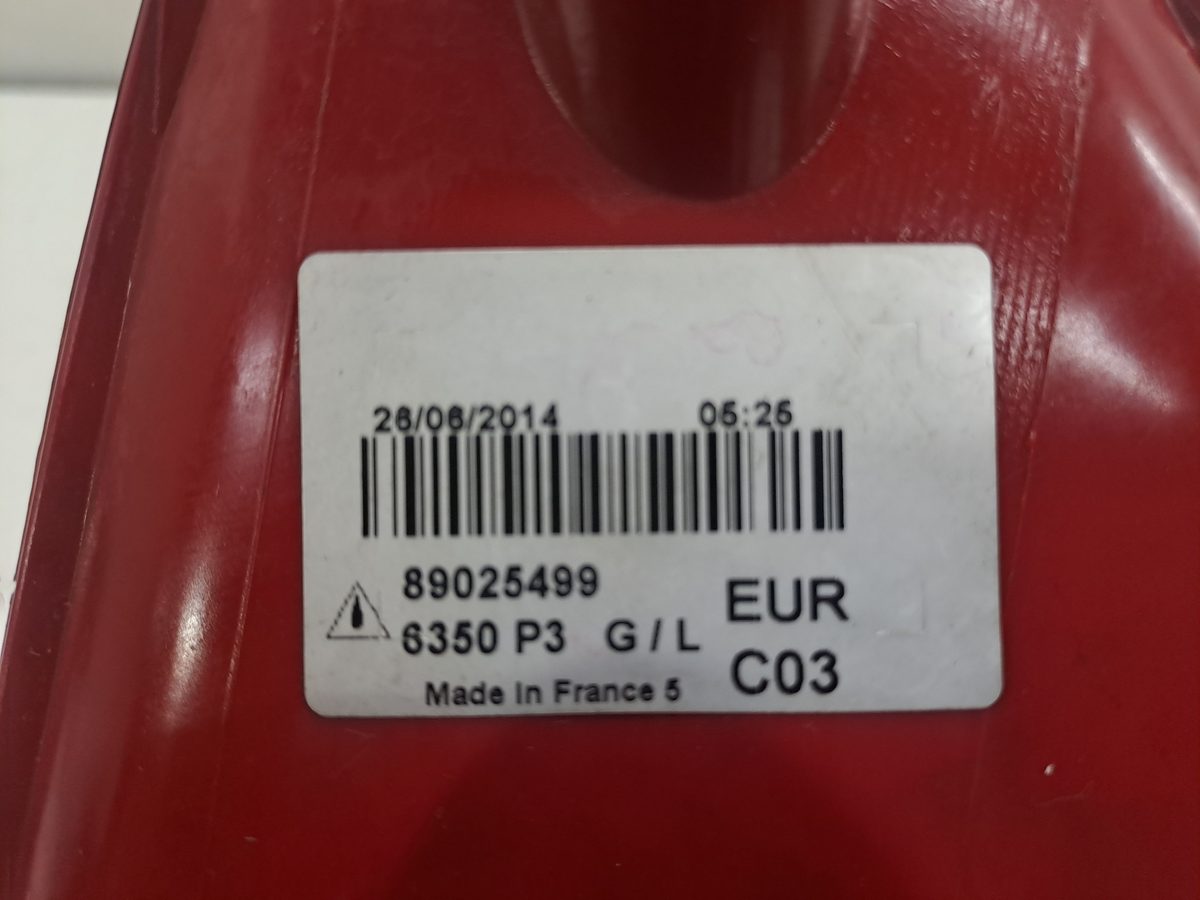 Farol Trasero Izquierdo Exterior Peugeot 307 (S1) 2001-2005