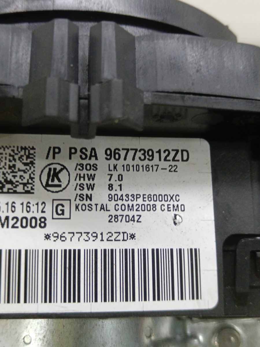 Llave Multifuncion Peugeot 3008 2009-2016