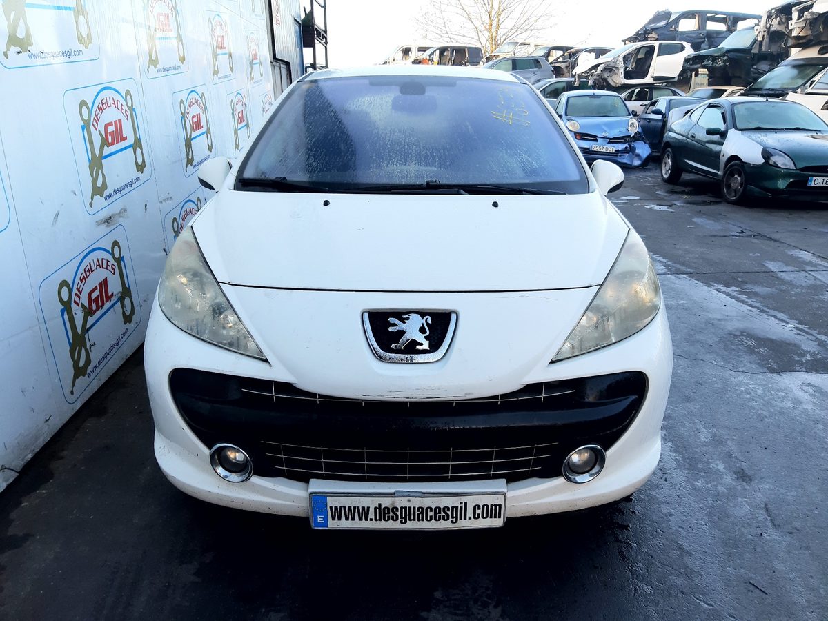 Peugeot 207 del que se desmontó esta pieza