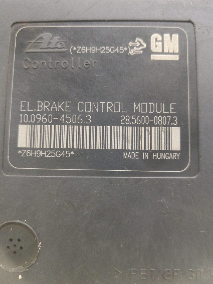 Modulo Abs Chevrolet Cruze 2009-2014