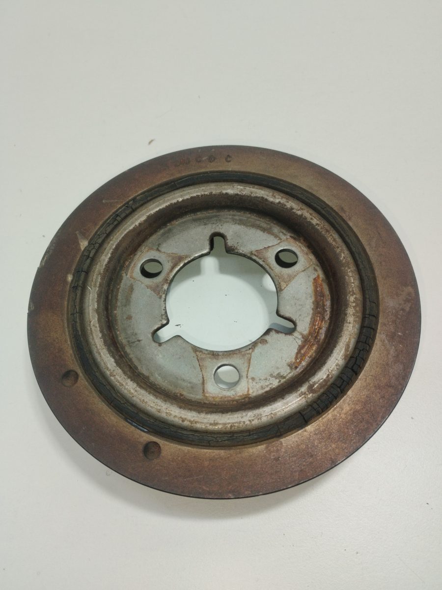 Polea Cigueñal Peugeot 206 Berlina 1998-2010 X-Line Refri 1.4L 55kW