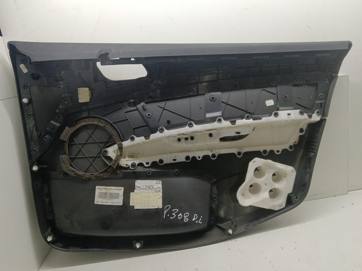 Tapizado Interior Puerta Delantero Izquierdo Peugeot 308 2007-2013