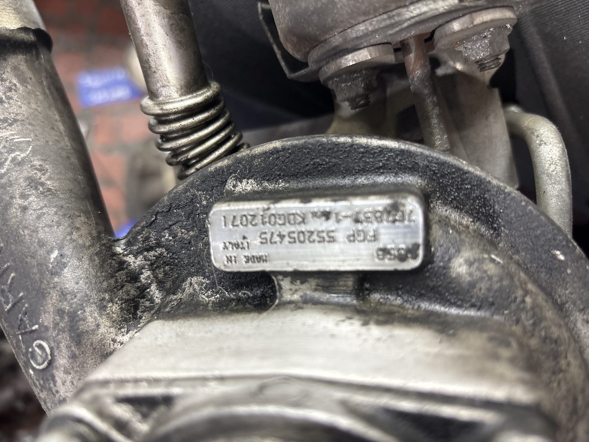 Turbocompresor Fiat Grande Punto (199) 2005-2012